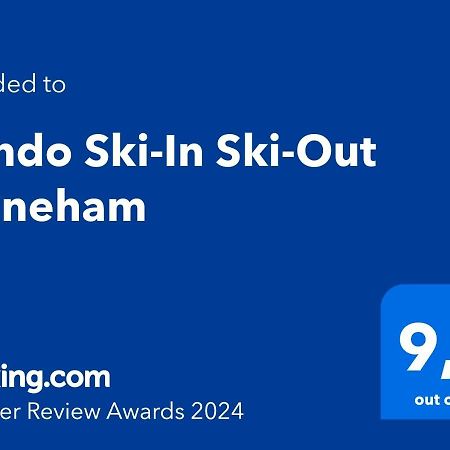 Condo Ski-In Ski-Out 斯托纳姆 外观 照片